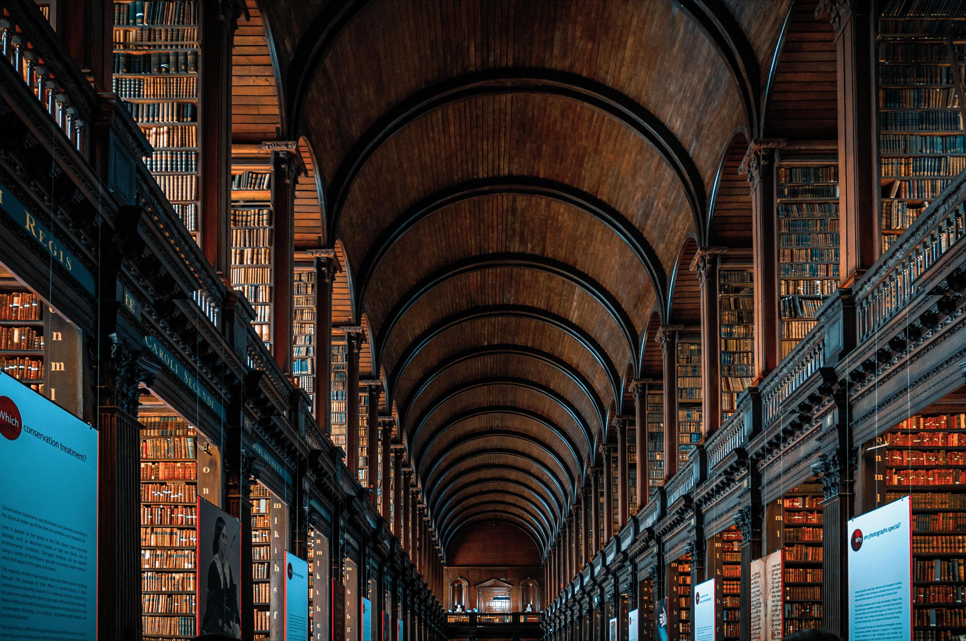 University library interior